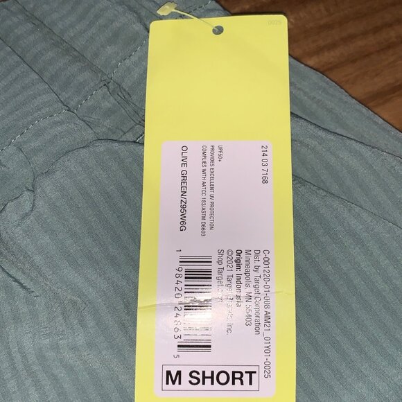 All In Motion Womens Green Ribbed Wide Leg Lounge Pants Stretch Pockets Medium - Picture 7 of 9